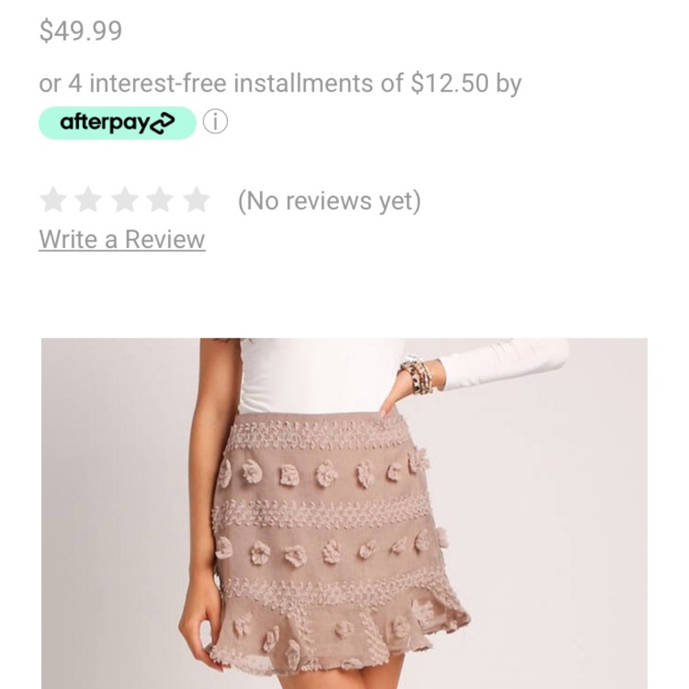 MOD ON TREND skirt size M